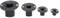 CHICIRIS 4PCS Low Profile Impact Socket Adapter Set, Drive Reducing 1in M 3/4in F 3/4 in M1/2in F 1/2in M3/8in F 3/8in M1/4in F