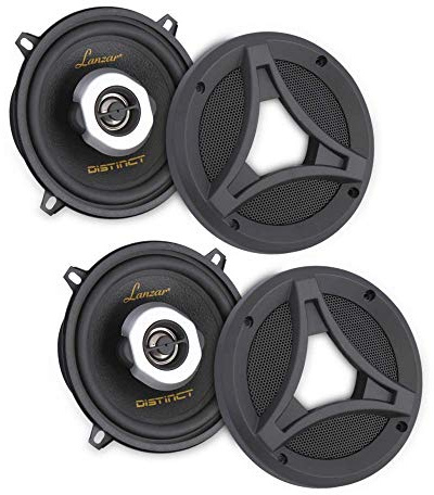Lanzar Distinct – Series 6,5 Pulgadas 180 W 2 Vías Altavoces coaxiales