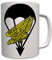 Fallschirmjäger Fallschirm Adler Bundeswehr Bw Luftwaffe Wappen - Tasse #6697