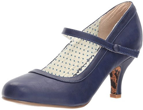 Bettie Page Damen Bp320-Bettie Kleid Pumps, Marineblau, 38 EU