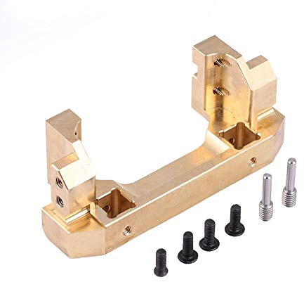 RC Fahrzeug Frontstoßstange, Stärke und Zuverlässigkeit, Metall Bumper Bracket, mit Halterung, für RC Crawler, Geländeautos und Trucks