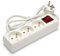 Velamp Bloc multiprise 10/16A + Interrupteur - 3G1mm2, 3 Prises