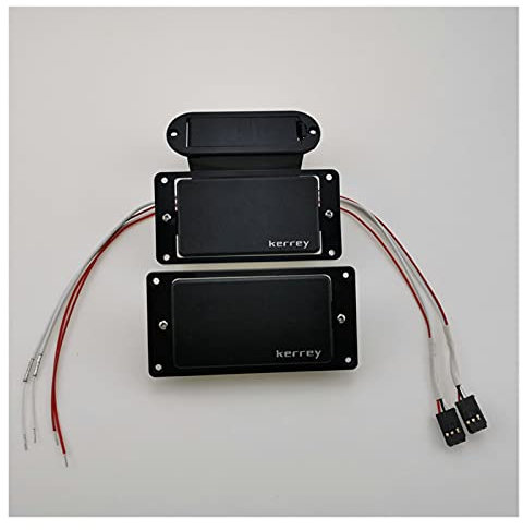 Doppelspulen-Humbucker Kerrey Electric Guitar Pickup Active Humbucker Pickup für Les Paul Ähnliche Angestellte Gitarren Pickups (Color : 00)