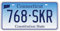 Panguru Replica License Plate of US States, Embossed Novelty Metal Number Tags, Prop Car Registration Plates, 12x6 Inches (Connecticut)