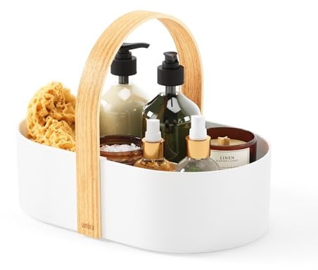 Umbra Bellwood Organiseur pour cosmétiques.Blanc/Naturel
