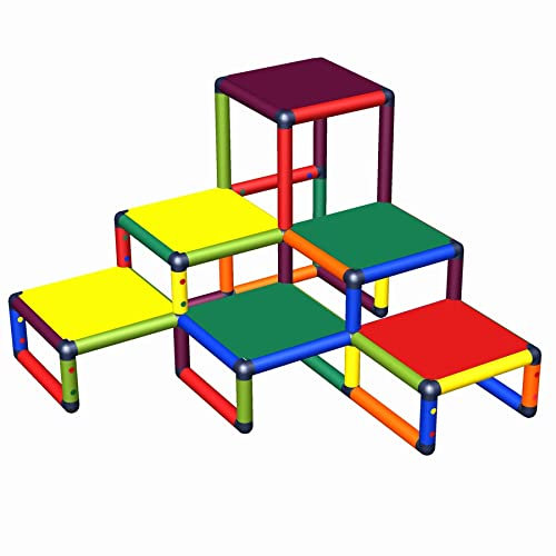 Move and stic Martin Kletterturm Klettergerüst Kletterpodest Labyrinth Multicolor 0608