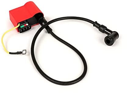 BGM CDI/Zündeinheit Set mit Zündkerzenstecker/Kabel kompatibel für Vespa PX (bis Bj.05/2011), Rally200 (Ducati), PK XL, ET3