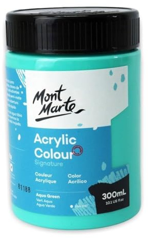 MONT MARTE MSCH3021 Acrylfarbe, Aquagrün, 300 ml