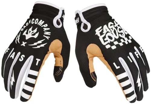 EXCEREY Motorcycles Racing Bicycles Full Finger Gloves for Adult Cycling Climbing Riding Biking Outdoor Sports (Black, Size XL)