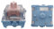 GATERON Melodic Keyboard Switches, Clicky RGB LED 5 Pin Factory Pre-lubed 60gf Key Switches for MX Mechanical Keyboard(35PCS)
