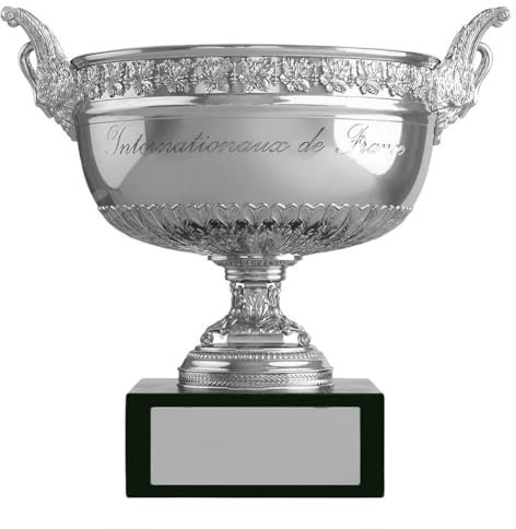 MCBEAN French Open Championship Trophy Tennisturnier Musketeers Cup Trophäen Grand Slam Theme Display Büro Clubhaus Ornamente Sportgeschenke