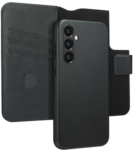 ACCEZZ Bookcase,2 in 1 Case kompatibel mit Samsung Galaxy S24 Plus - Schwarz