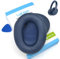 Lambskin XM4 Earpads for Sony WH-1000XM4 Headphones Replacement 1000 XM 4 Real Sheepskin Leather Ear Pads Cushions Earmuffs Cups Covers (Midnight Blue)