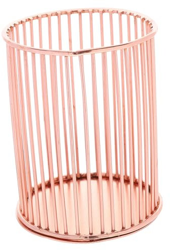 Gogogmee Eleganter Stiftehalter Roségold Multifunktionaler Organizer Für Schreibtisch Für Stifte Pinsel Make-up Und Mehr Perfektes Accessoire Für Büro Und Zuhause