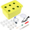 Hartop Hydroponics Grower Kit DIY Self Watering Indoor Hydroponics Tools for Plants Herb Garden Planting Container DWC Hydroponic System with Aquarium Air Pump Boje Planting Box