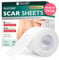 Silicone Scar Sheets for Surgical Scar: Clear Silicone Scar Tape (1.6x 60 Roll-1.5M) for C-Section - Medical Grade Silicone Scar Sheets for Acne Keloid Stretch Burn Tummy Tuck