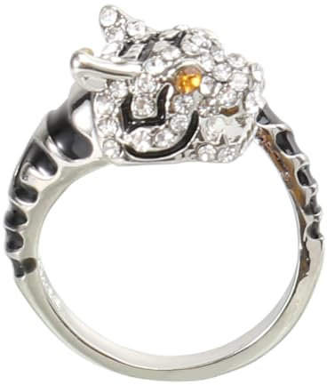 LIFKOME 1 Stk Tierkreisring Koffer Glocke Pfote zweifarbiges Armband Silber Sitz jahrestag geburtstags geburtstagsmitgebsl schöner Ring Einstellbarer Ring Kupfer Silver