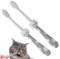 Katzenzahnbürsten-Set, Katzenzahnbürste – 2 x Katzenzahnbürste, Zahnbürste, tragbare Zungenbürste, Mundpflegezubehör für Hunde, Katzen und