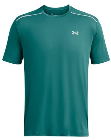 Under Armour Mens Tech Reflective T-Shirt Green M