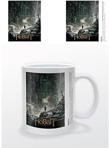 The Hobbit DOS Onesheet 11oz/315ml Kaffeetassen, Mehrfarbig