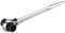 Alyco 191900 - Llave de carraca para andamios satinado mate bocas pavonadas 12 caras 19x22 mm