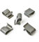 Retaining clamp, grille clamp, radiator grille, pack of 5.