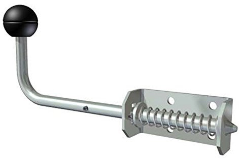 Riegelschwerer Schubriegel gefedert Türriegel, Torriegel, Schlossriegel, Bolzenriegel, Schloss