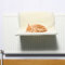 Swan household ® - Cat Radiator Bed - Removable cosy sheepskin effect cover - Machine washable - Suitable for cats up to 5kg