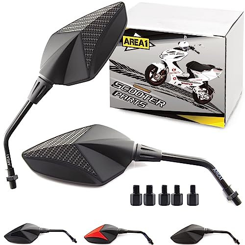 Rückspiegel Spiegel Set kompatibel mit CPI Aragon, GP, Bingo, Tennesse, Hussar, GTR Oliver(V36)