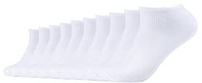 s.Oliver Socks Herren S24008 Füßlinge, 10er Pack, Weiß (White 0000), Herstellergröße: 39/42