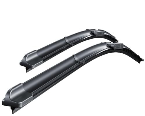 Mossa Escobillas limpiaparabrisas para la luna delantera adecuadas para Toyota Land Cruiser J150 (08.2009-2017) - escobillas plana Premium