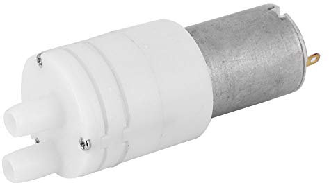 Tyenaza Mini Bomba de Aire, DC 3V Mini Bomba de Succión de Agua de Diafragma Eléctrica, Mini Bomba de Engranaje Autocebante, Micro Bomba de Agua, para Acuario Bonsai Sistema de Enfriamiento