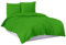 Mixibaby Bettwäsche Bettgarnitur Bettbezug 100% Baumwolle 135x200 155x220 200x200 200x220, Farbe:Apfelgrün, Größe:200 x 200 cm