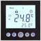 Digitales Unterputzthermostat Thermostat schwarz 8cm Bildschirmdiagonale für Antriebssteuerung elektrische oder wassergeführte Heizungen