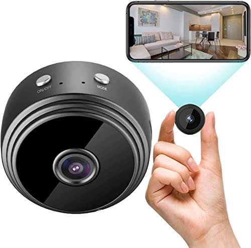 VOKOT A9 Telecamera Spia WIFI, 1080P HD Microcamera per casa, Telecamera Nascosta Lunga Durata Batteria, Sorveglianza con Visione Notturna Rilevamento di Movimento