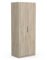Demeyere 391388 Kleiderschrank, 2 Türen, 1 Nische, modern, Kronberg Eiche, 79,4 x 51,1 x 203 cm, Holzwerkstoff, grau