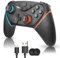 falafaso Controladores de interruptor, controlador de interruptor inalámbrico para Switch, Switch Lite y OLED, controlador Pro Switch con función programable, despertador, turbo, giroscopios,
