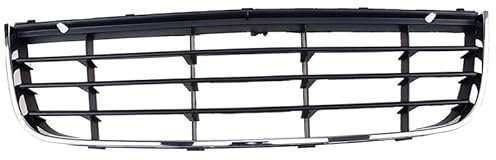 NIKISO Disipación Calor Rejilla Ventilacion para V&W para G&olf para MK5 para GTI 2004-2009 Parachoques Central Delantero Parrilla Inferior Parrillas Ventilación con