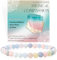 Bivei Morganit - Mitgefühl - Perlenarmband für Frauen 6mm Halbedelstein dehnbarer elastischer Schmuck Yoga Geschenke