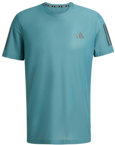 adidas Women's Own The Run Base Tee, Preloved Teal, M