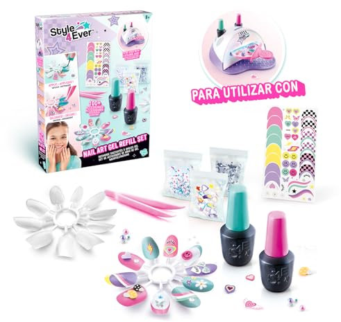 Style 4 Ever Gel Nail Refill Kit, Create amazing gel polish nails! For us Nail Art Studio