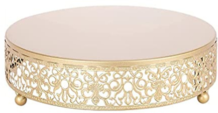 Goldener Tortenständer aus Metall, Cupcake-Präsentationsständer mit glänzendem Metallic-Finish, Halter für Hochzeit, Geburtstag, Nachmittagstee, L 11,8 Zoll, Cupcake-Ständer, Dessert-Präsentationsstän