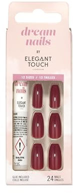 Elegant Touch Dream Nails - Wine