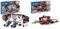 LEGO City F1 Garage & Mercedes-AMG & Alpine Cars + F1 Pit Stop & Pit Crew with Ferrari Car Toy 60444 + 60443