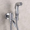 Abs Hand Held Bidet Shower Set Toilet Jet Cleaner Portable Bidet High Pressure Shower Head with 1.5M Hose (Color)