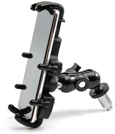 Phone Holder In Fork Stem Mount Bracket Motorcycle Navigation