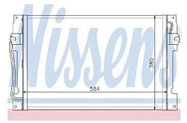 Nissens 94182 Klimakondensator