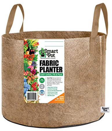 Smart Pots 15-Gallon Soft-Sided Container 20 Gallon Peau