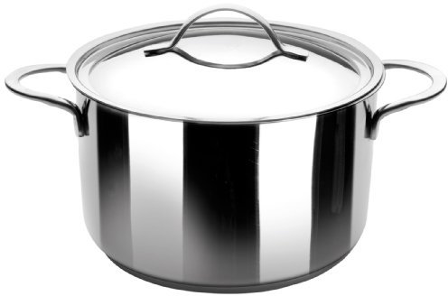 IBILI - Olla con tapa noah, 32 cms, Acero inoxidable 18/10, Apta para induccion