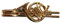 Miniblings Horn Waldhorn Krawattennadel Krawattenhalter Box vergoldet Blasmusik - Handmade Modeschmuck I Herrenschmuck Männerschmuck Schlipsklammer Krawattenklammer